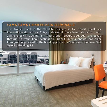 Sama-Sama Express Klia Terminal 2 - Airside Transit Hotel Sepang Exterior foto